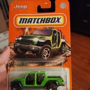 Match Green Jeep Toy Car
